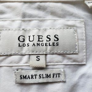 BRAND NEW WITH TAGS- Guess Smart Slim Fit Mens longsleeve dress shirt